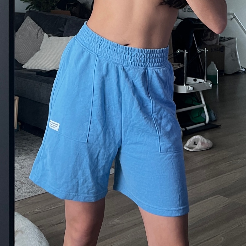 Blue Athletic Shorts